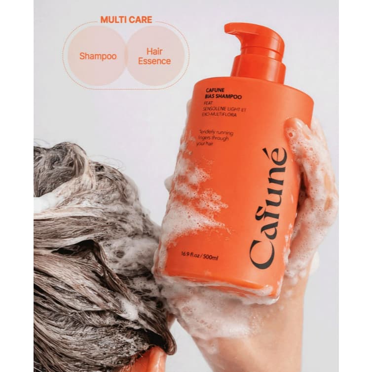 Cafune Bias Scalp Shampoo 500ml Cuidados Com O Couro Cabeludo Sensível Baixa Irritação Diário Caspa Hidratante Para Cabe