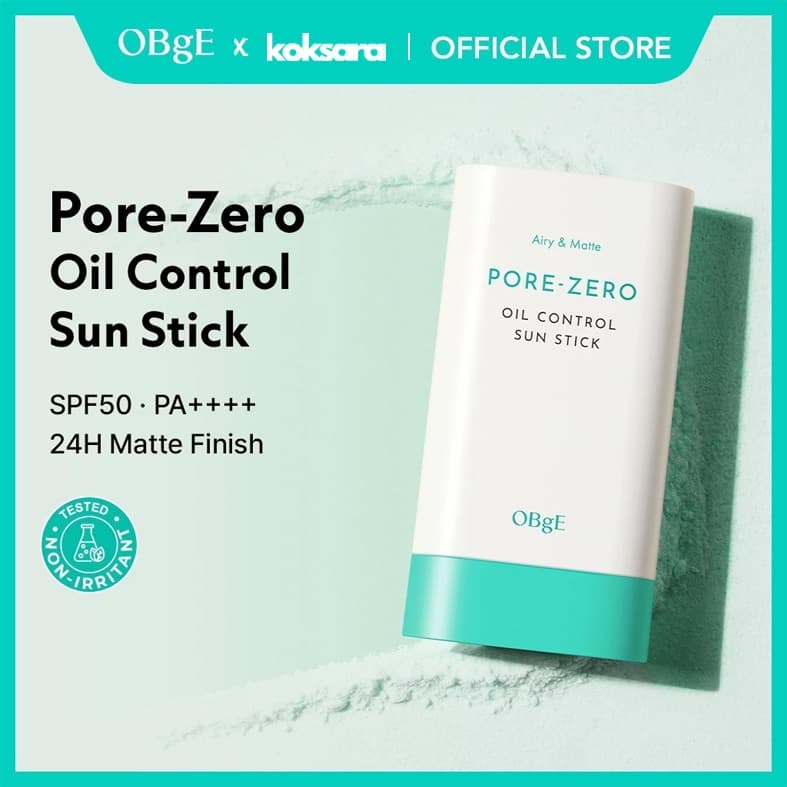 OBgE Official Pore Zero Oil Control Sun Stick 18g