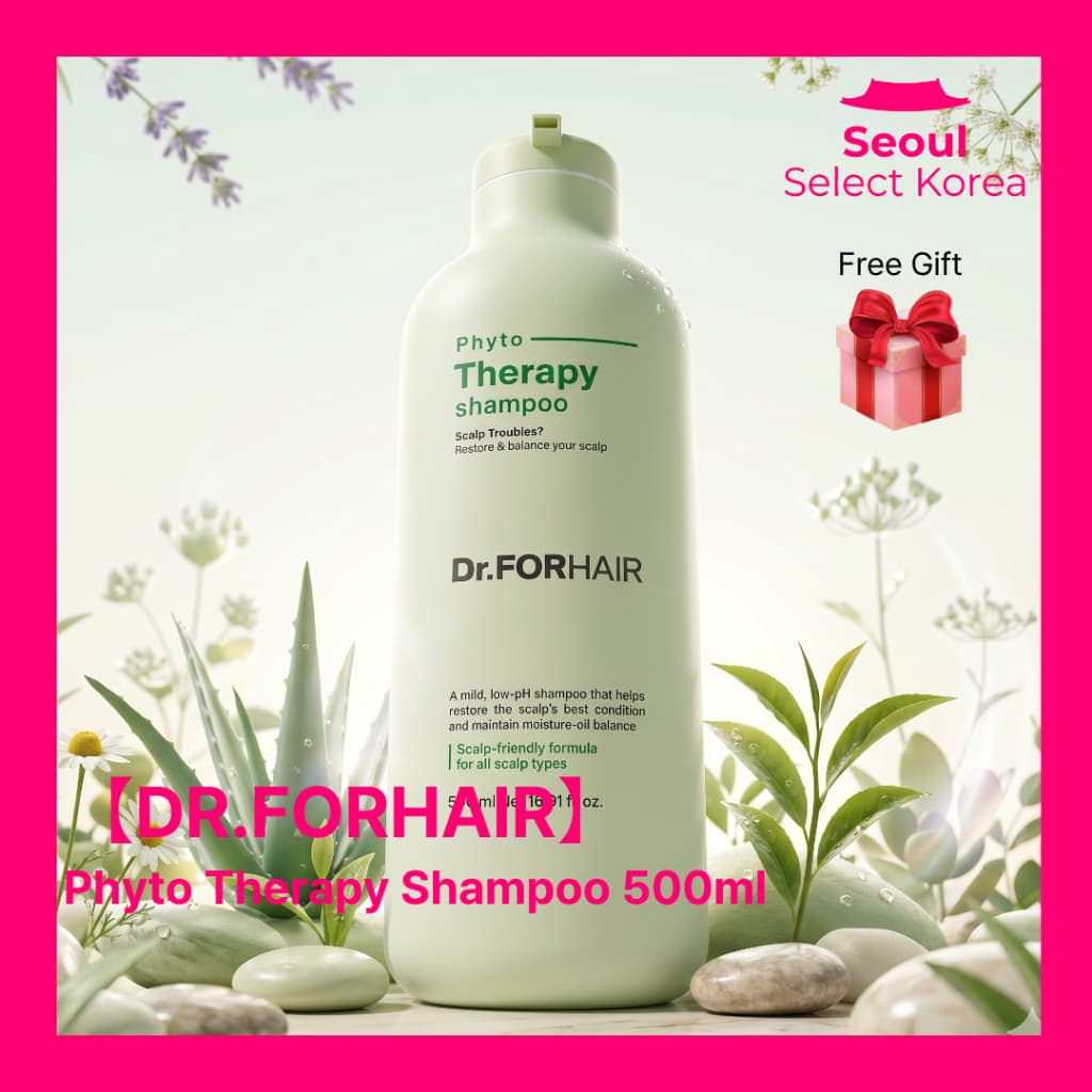 Shampoo Phyto Therapy 500ml Equilíbrio Do Couro Cabeludo Hidratante Limpeza Diária Cabelo