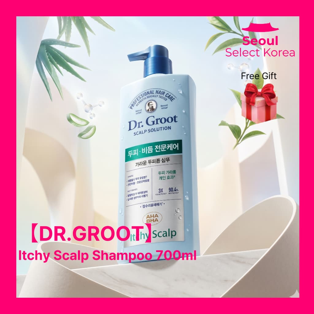 Shampoo Para Couro Cabeludo Com Coceira DR.GROOT 700ml AHA BHA Limpeza Do Cuidado Hidratante Cabelos