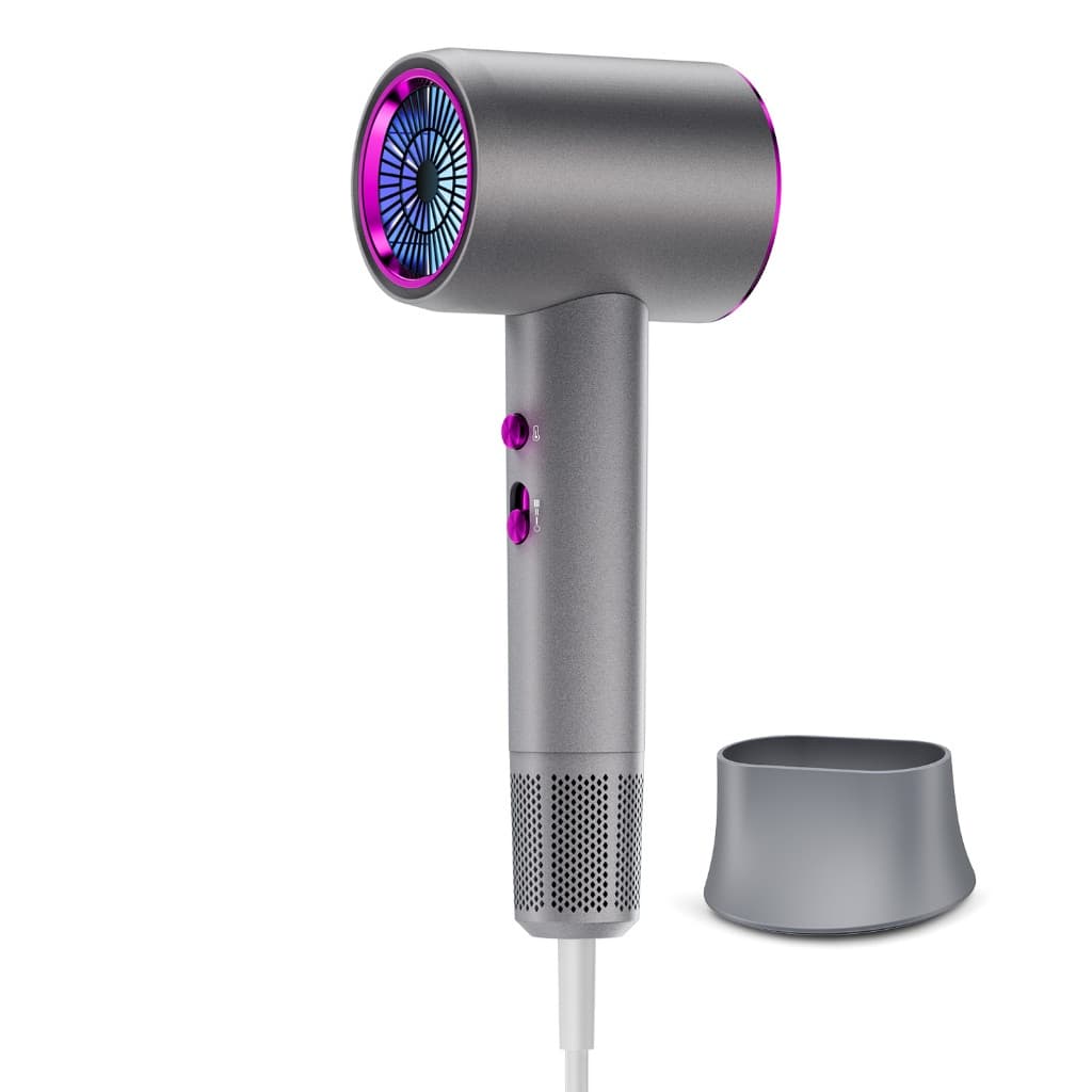 UVIVALDI Profissional 2000W Ultra Poderoso Secador De Cabelo Com Fluxo De Ar STL-8568-Ventilador Leve Antiestático Para 