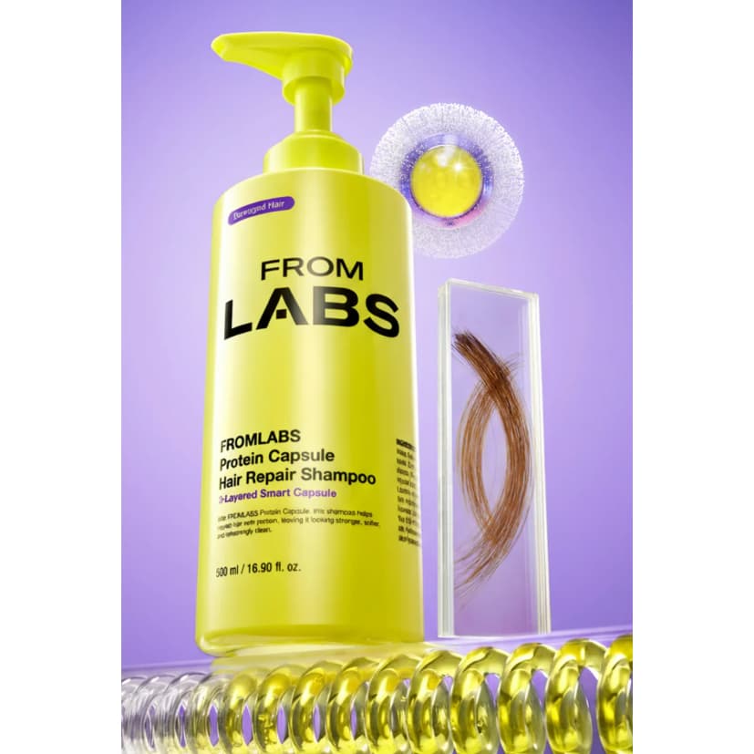 Da LABS Cheongdam Protein Shampoo 1EA Suave Cuidados Com O Couro Cabeludo Reparação De Cabelos Danificados Hidratante Os