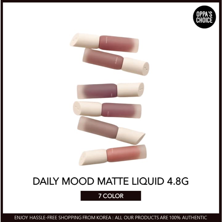 [NUEGRAY] DAILY MOOD MATTE LIQUID 4.8GㅣBatom Líquido Matte 4,8 g