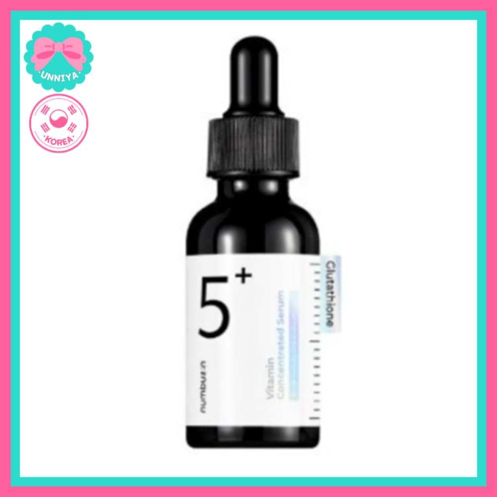 Numbuzin No . 5 Sérum , Soro Concentrado De Vitaminas Numudina Glutationa 30ml (+ Vitamina C)