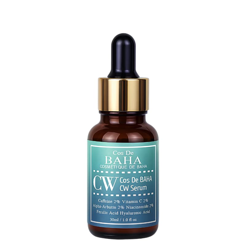 Cos De BAHA CW Soro 1.01 fl.oz/30ml-Cafeína 2 % + Vitamina C Alfa Arbutina