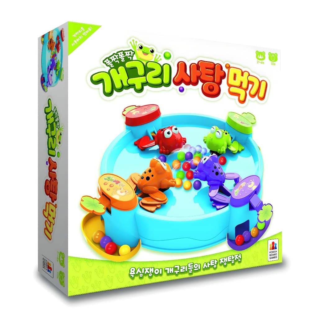 Jogos De Tabuleiro Coreanos Saltando Sapo Doce Comer Jogo 1 Conjunto De Cores Misturadas Crianças Família Festa