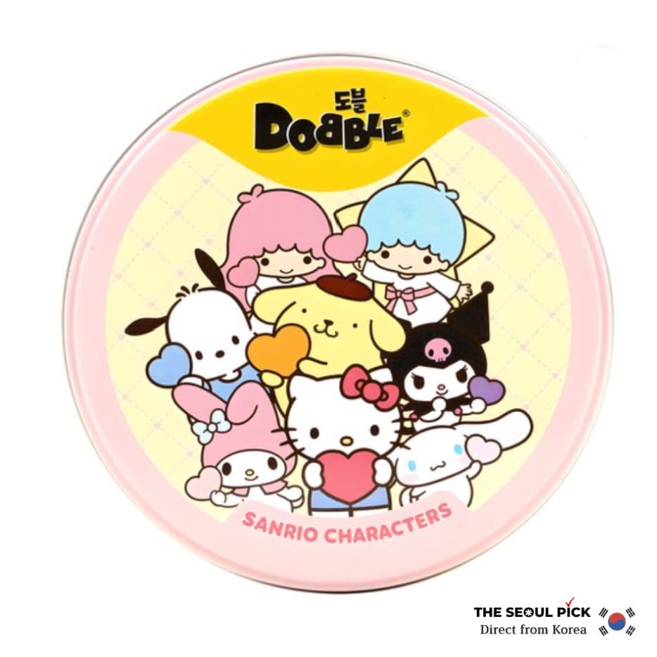 Sanrio Personagens Dobble Mini Jogo De Cartas Conjunto De Jogos De Festa Combinando Para A Família