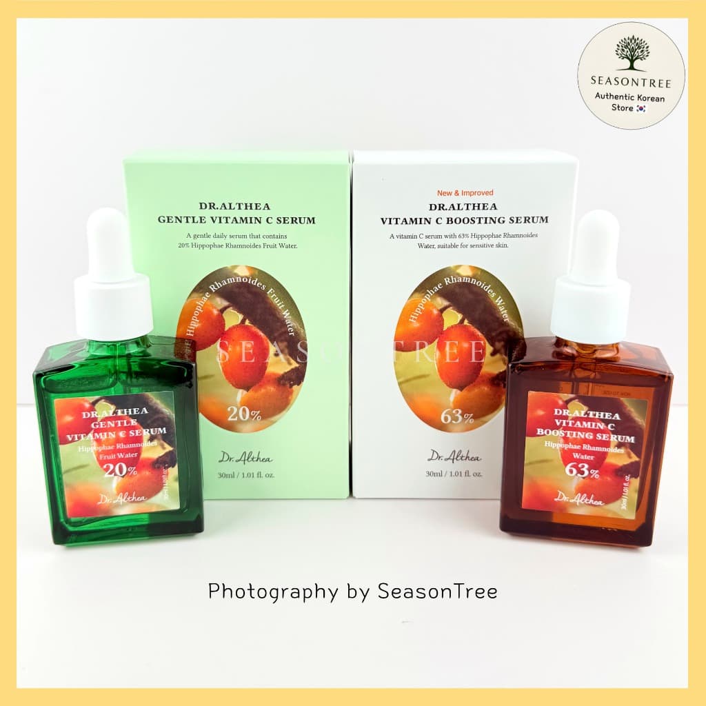 [Dr.Althea] Sérum Suave de Vitamina C Boosting (30ml / 30ml+30ml) – Brilho e Revitalização Coreana