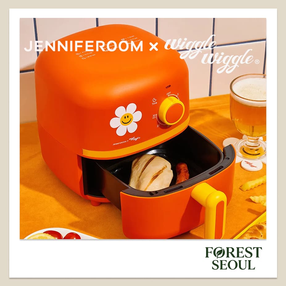[Wiggle x JENNIFEROOM] Fritadeira De Ar 2L | Fogão Compacto Sem Óleo Preparação Diária Rápida De Refeições Navios Da Cor