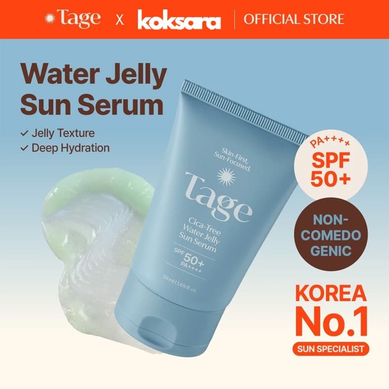TAGE Cica-Tree Water Jelly Sun Serum 50ml