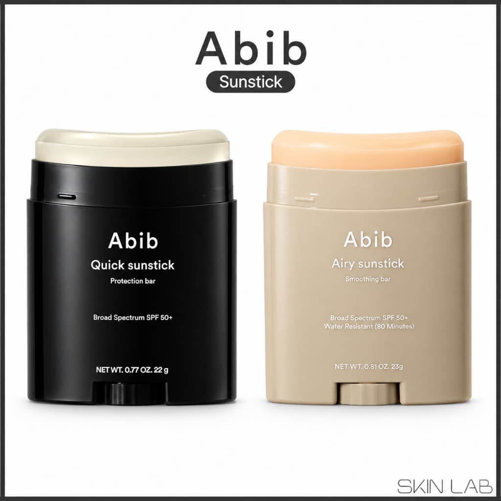 [Abib] Protetor Solar em Bastão FPS50+ PA++++ | Quick Hidratante / Airy Semimatte