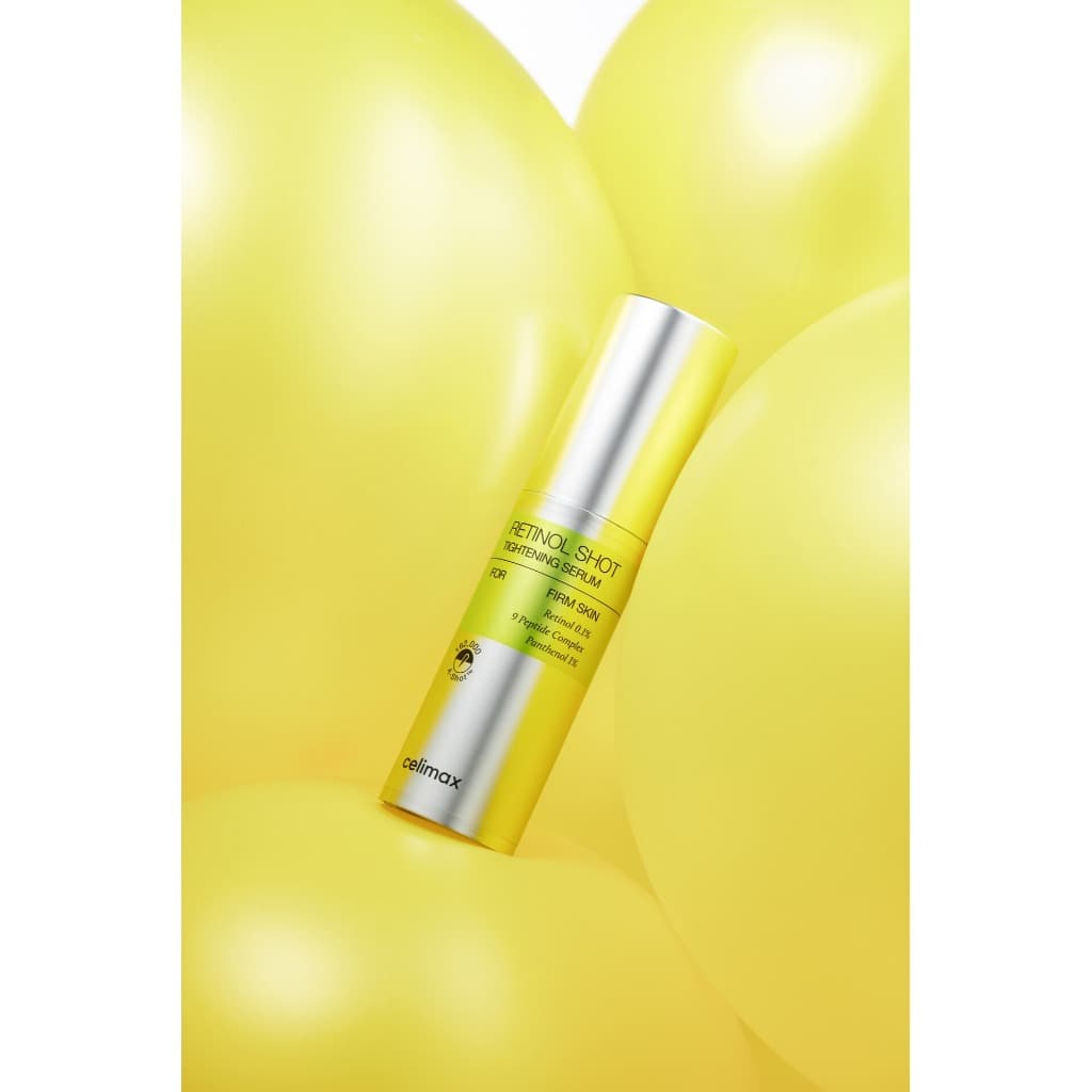 【Celimax】 Sérum Retinol Shot Vita-A 0.1% 30ml | Firmador de Poros, Peptídeos e Anti-idade
