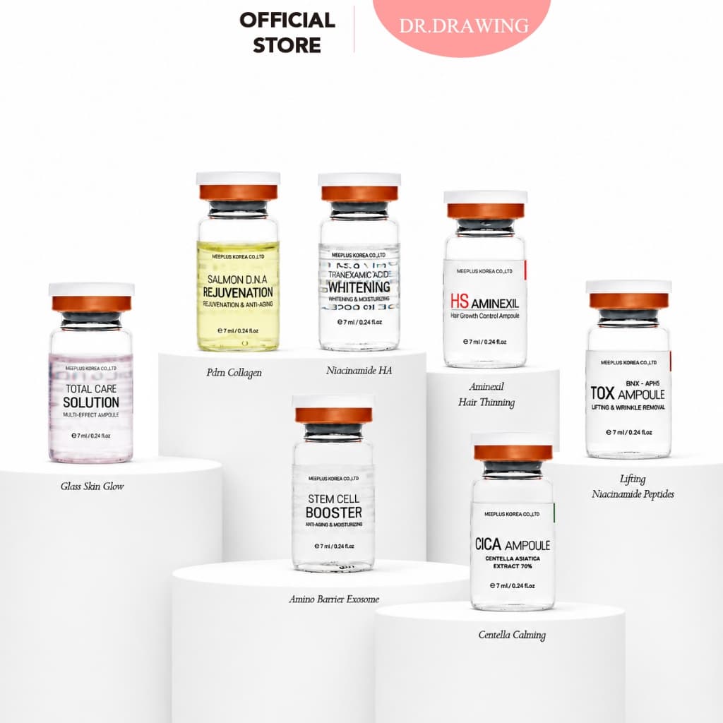 produtos skin care coreano kbeauty PDRN Sérum 7ml PELEILUMINADA Hidratação Lifting