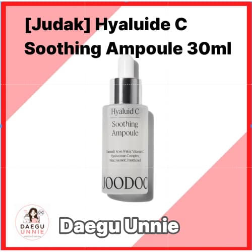 [Judak] Ampola Calmante Hyaluide C 30ml , Ácido Hialurônico E Soro Facial De Vitamina , Cuidados Com A Pele Coreanos