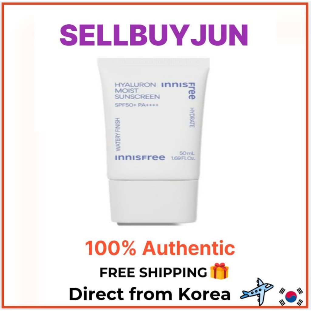 [Innisfree] Protetor Solar Húmido Hialurônico Fps50 + PA + 50ml | Creme Facial