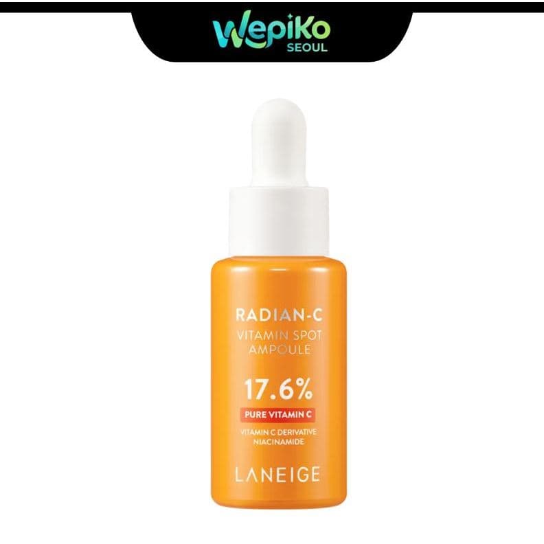 LANEIGE Radian-C Vitamin Spot Ampoule 10ml - Sérum Clareador de Manchas com Vitamina C