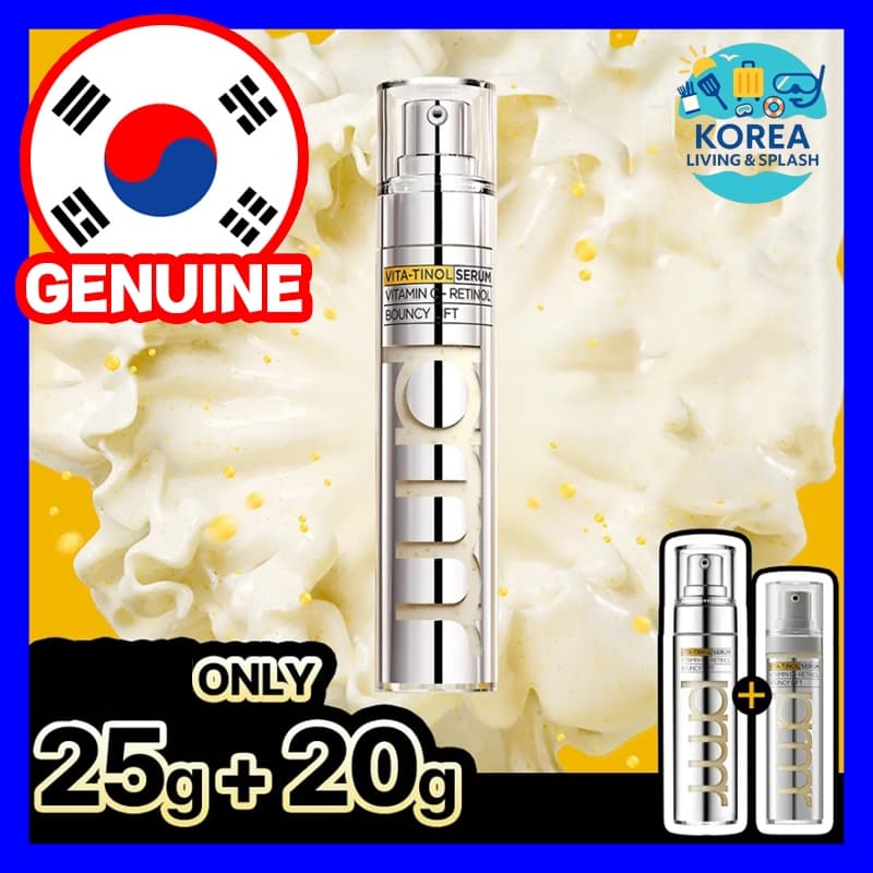 Primera Vitatinol Bouncy Lift Serum 25g + 20g Vitamina C Retinol Firmador Brilho Soro Facial