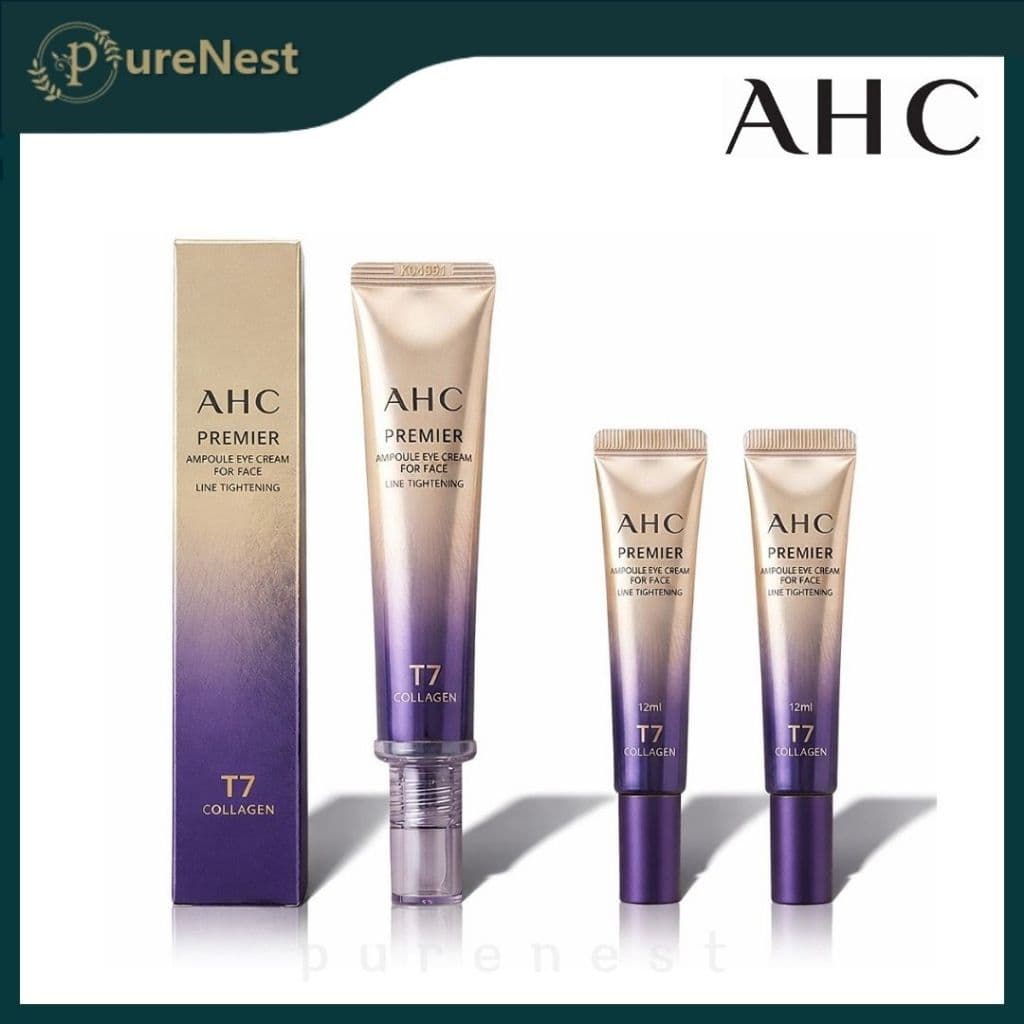 [AHC] Premier Ampoule Eye Cream for Face Line Tightening 40ml 15ml (Cuidado Firmador para Todo o Rosto e Anti-idade)