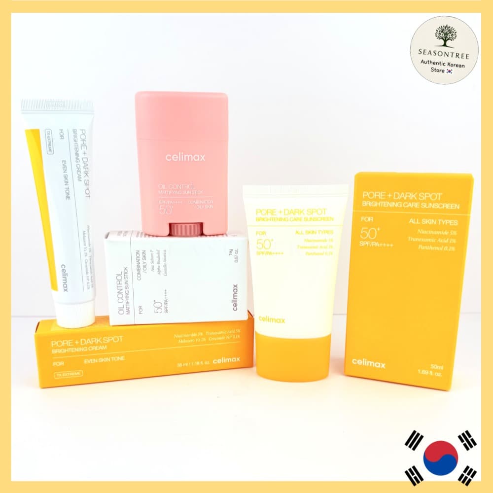 [Celimax] Pore+ Dark Spot – Escolha 1: Creme 35ml / Protetor Solar 50ml / Bastão Solar 19g