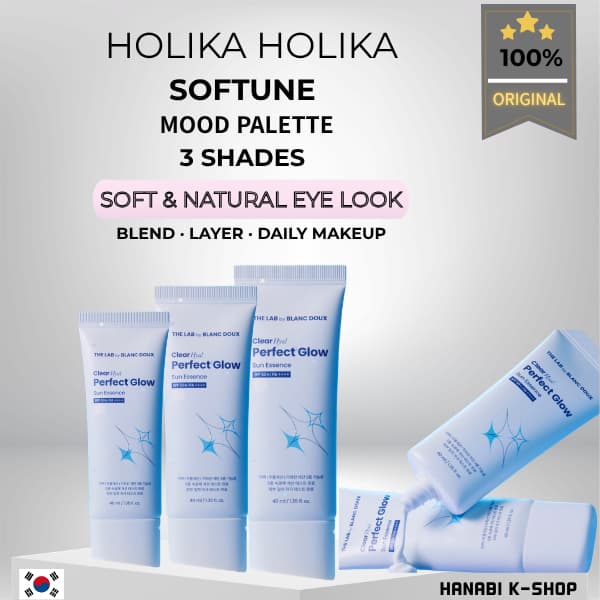 THE LAB De blanc doux Clear Hyal Perfect Glow Essência Solar Fps50 40ml | Cuidados Solares Faciais Diários