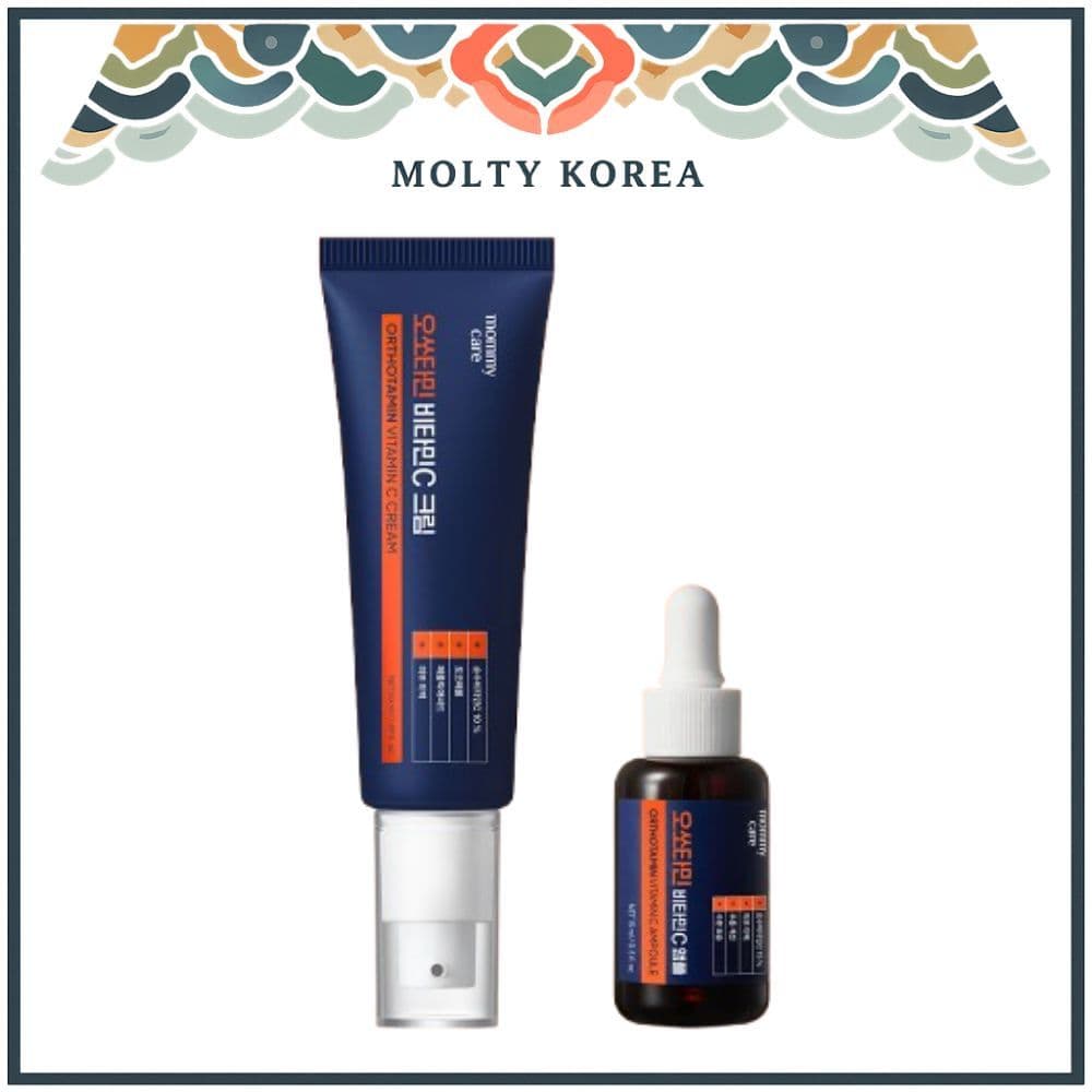 [mommycare] Ampola Ortotamina Vitamina C 15ml/Creme 50g/Cuidado Iluminador De Manchas