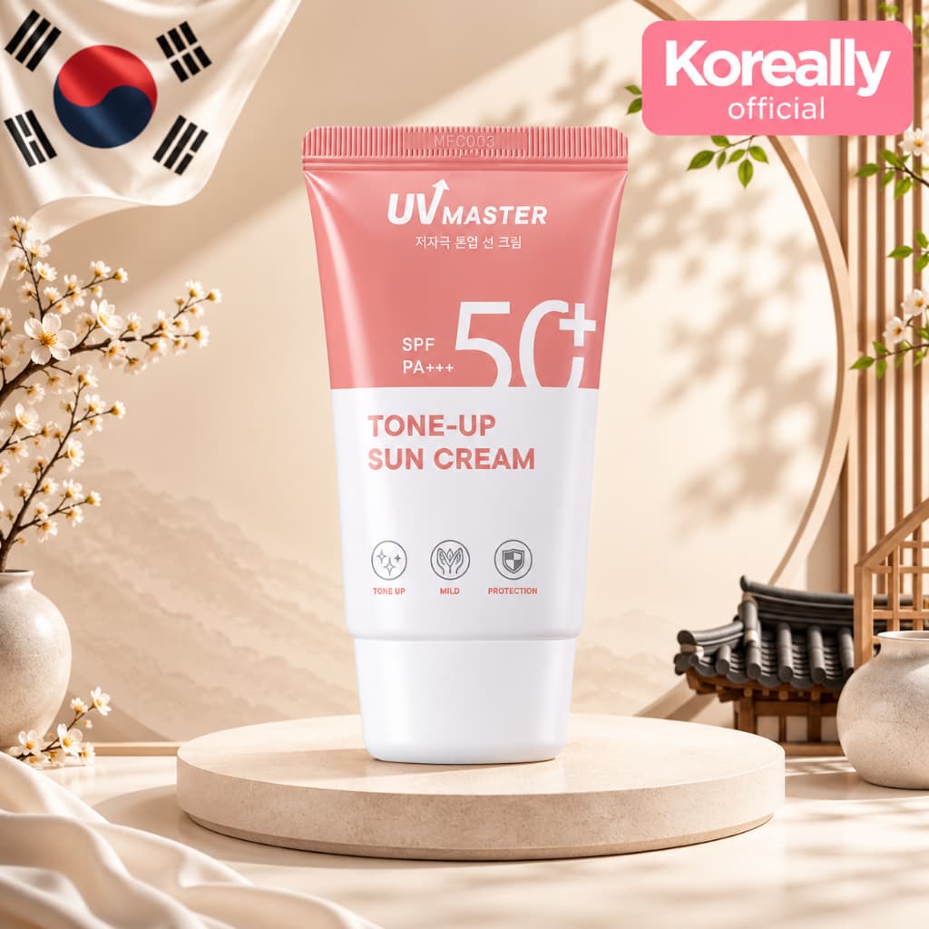 TONYMOLY UV Master Tone Up Creme Solar Fps50 + PA + + 50ml Protetor Facial Leve