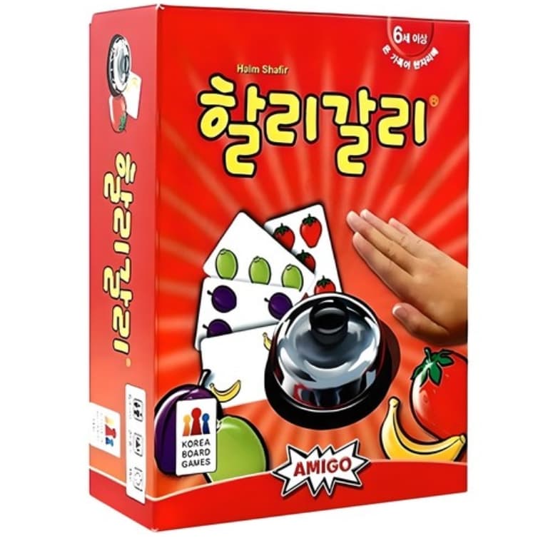 [Jogos De Tabuleiro Da Coreia] Amigo Halli Galli-Jogo Clássico De Cartas Fruit Speed Para Crianças E Família | Treinamen