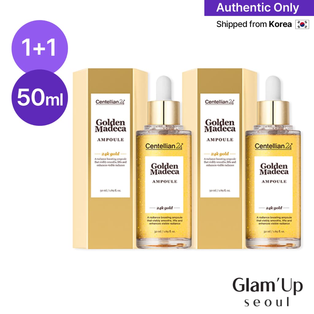 [Centellian24] Ampola Golden Madeca Ouro 24k Elasticidade Antienvelhecimento E Cuidado Calmante Coreia