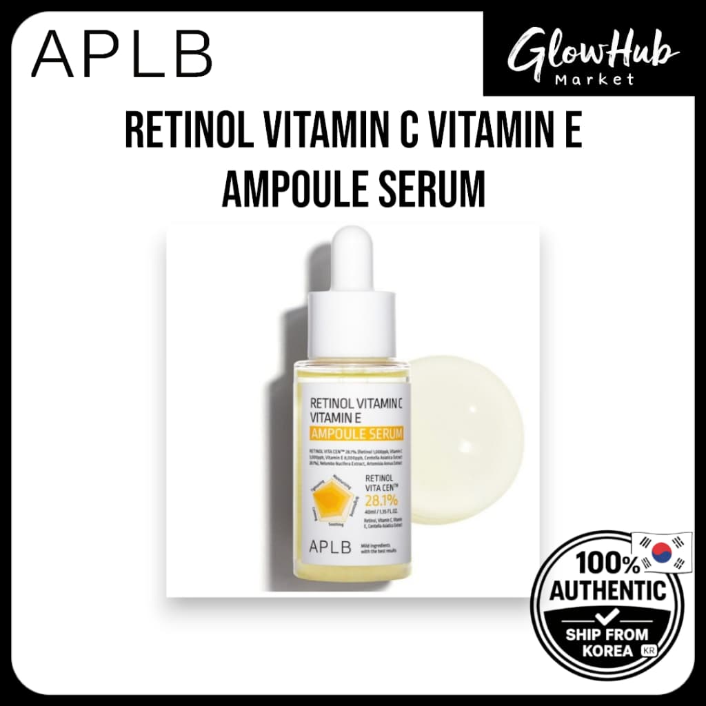 Aplb Retinol Vitamina C E Ampola Soro 40ml – Cuidados Com A Vitalidade Da Pele |