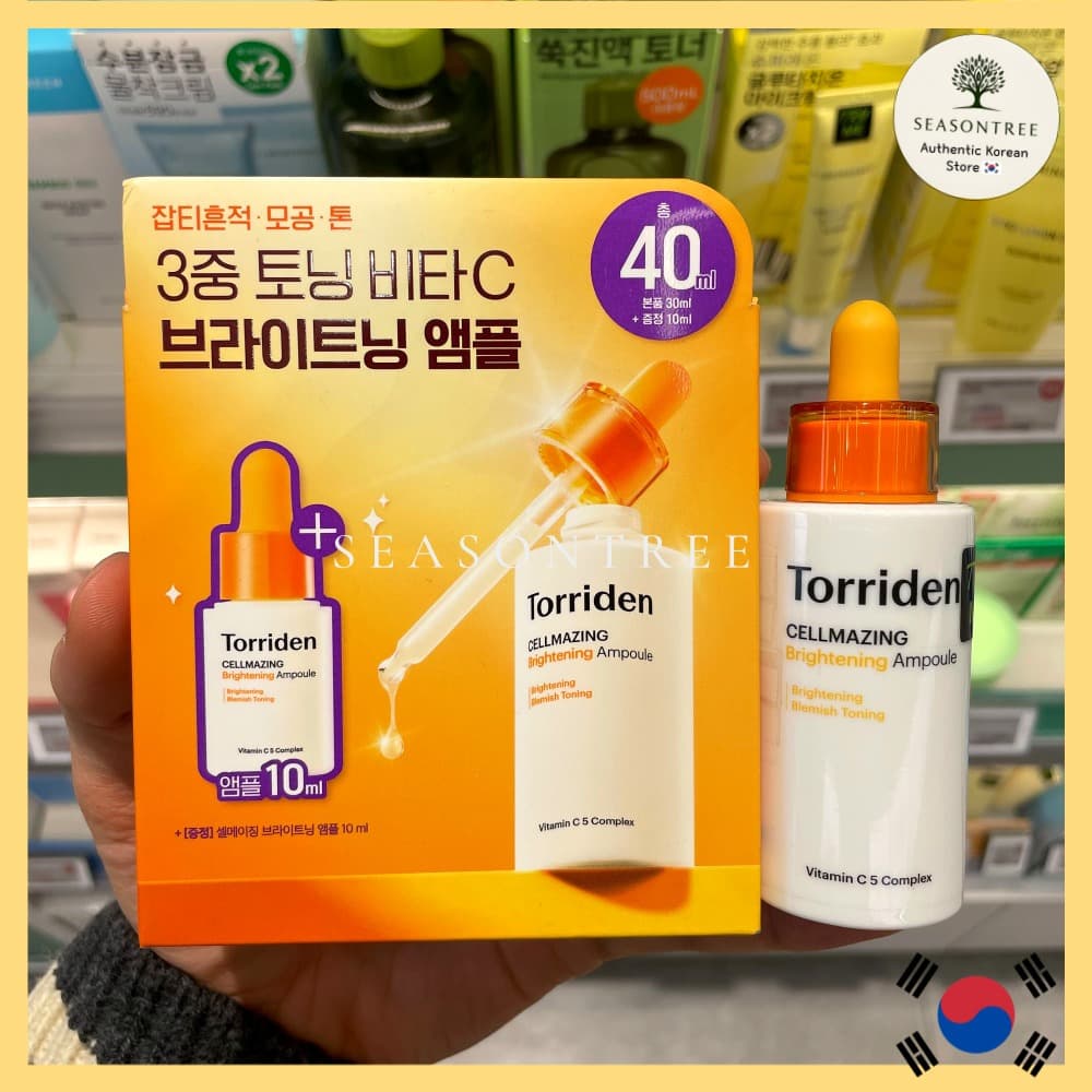 [Torriden] Ampola Cellmazing Vita C 30ml Soro De Vitamina Para Brilho E Cuidados Com O Tom Da Pele