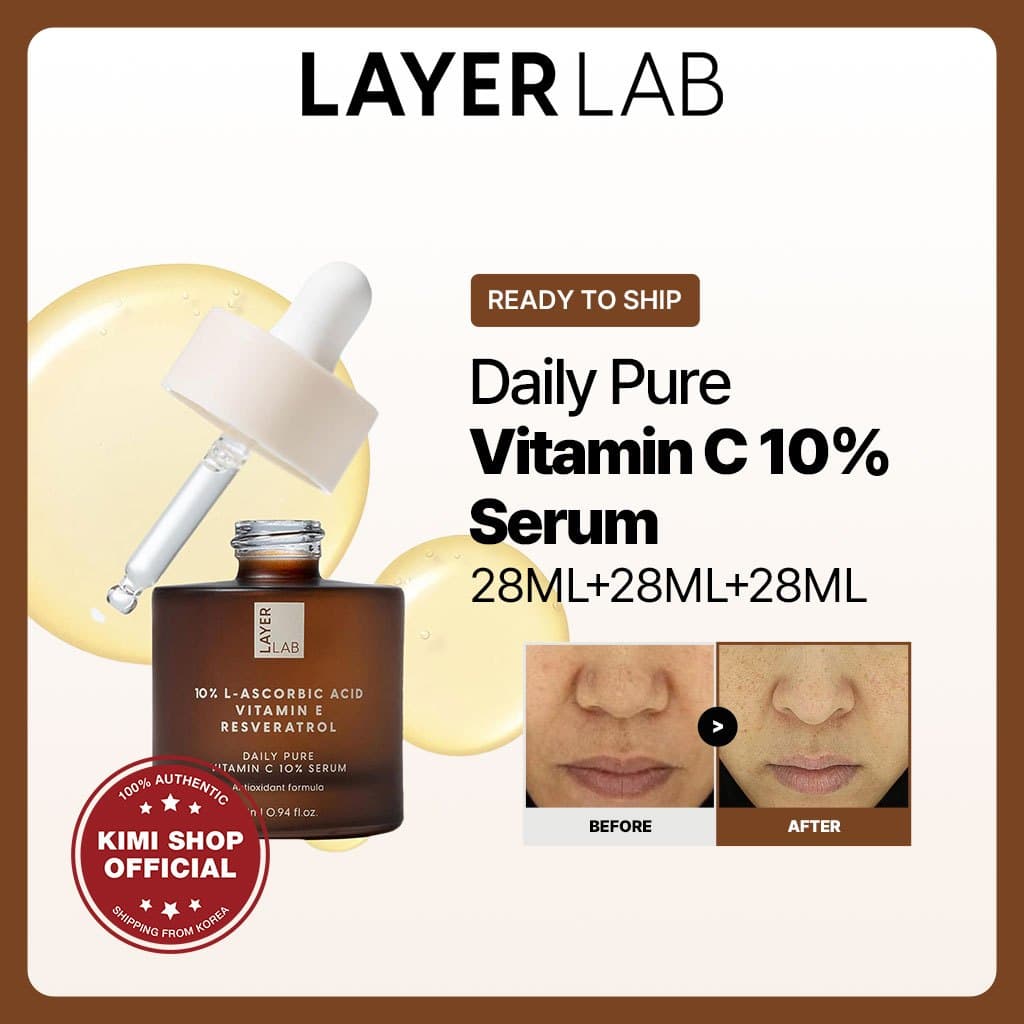 [LAYER LAB] Soro Diário Puro De Vitamina C 10 % 28ml