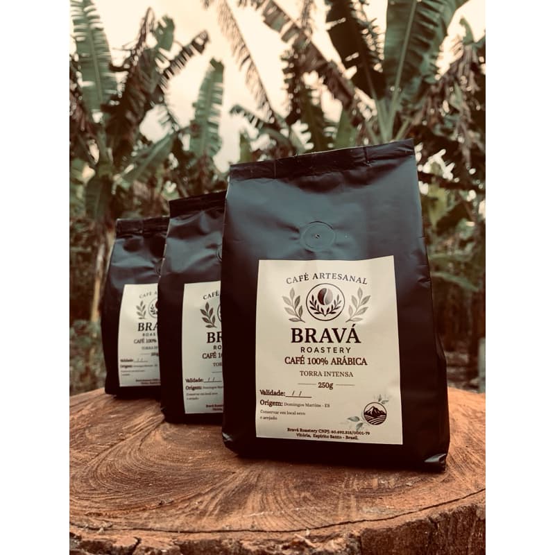 Café Artesanal 250g em Grãos (Torra Intensa).