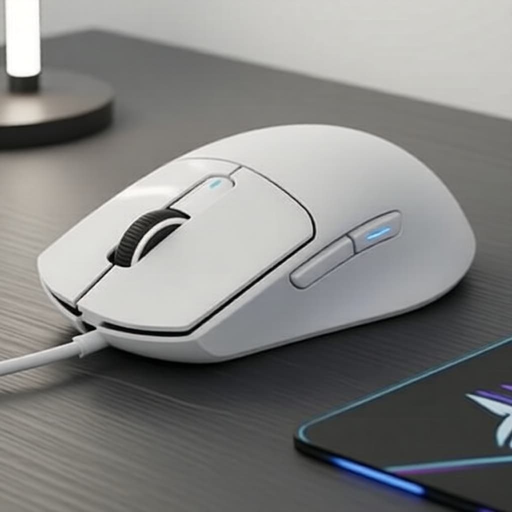  Mouse Gamer Sem Fio Attack Shark X3 PAW3395, 26K DPI, Tripla Taxa de Polling, Ultra-Leve, Teclas Programáveis