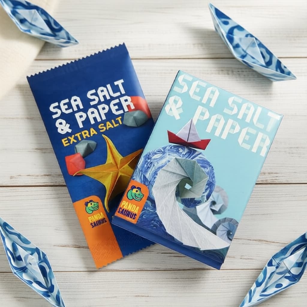  Jogo de Cartas de Estratégia para Família Festa - Sea Salt and Paper EXTRA SALT - Presente de Formatura