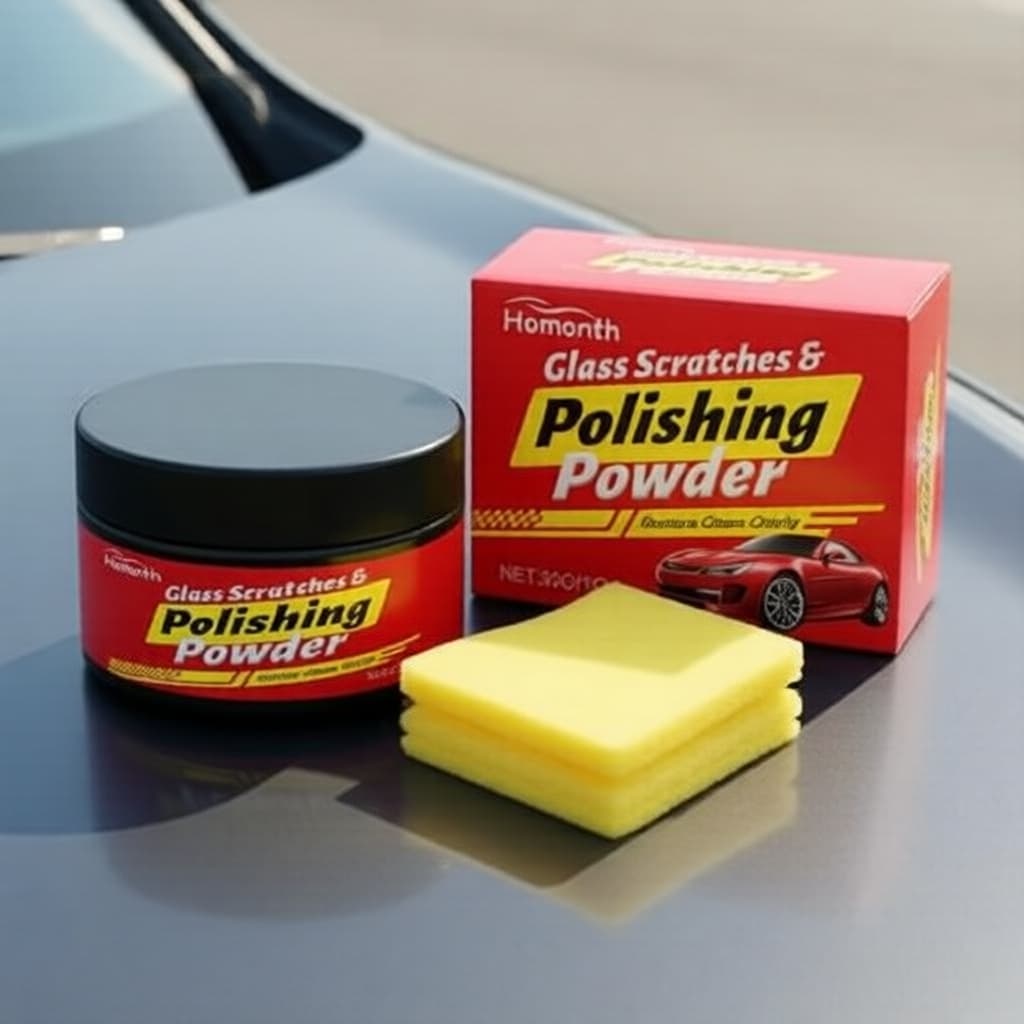 Kit Removedor de Riscos para Para-brisas de Carro – Visibilidade Cristalina