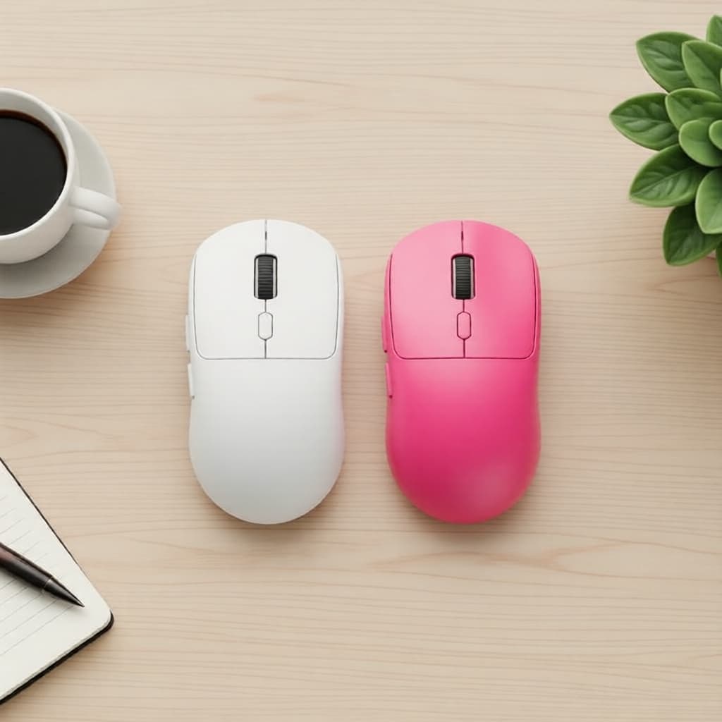 Mouse Sem Fio M348 Modo Duplo para Gamers, Escritórios e Laptops, Compatibilidade Universal