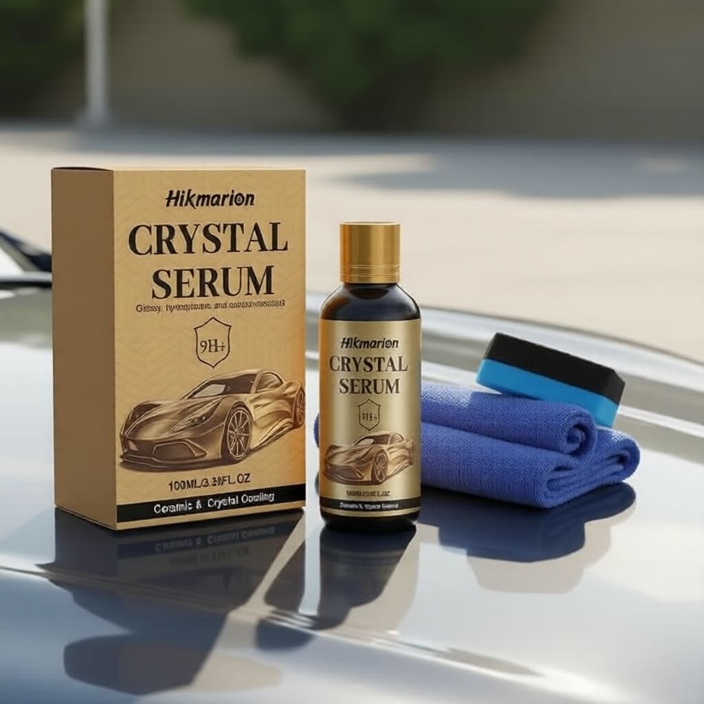 Kit Selador Cerâmico 100 ml para Carros, Brilho Inteligente & Conjunto Universal de Proteção de Pintura