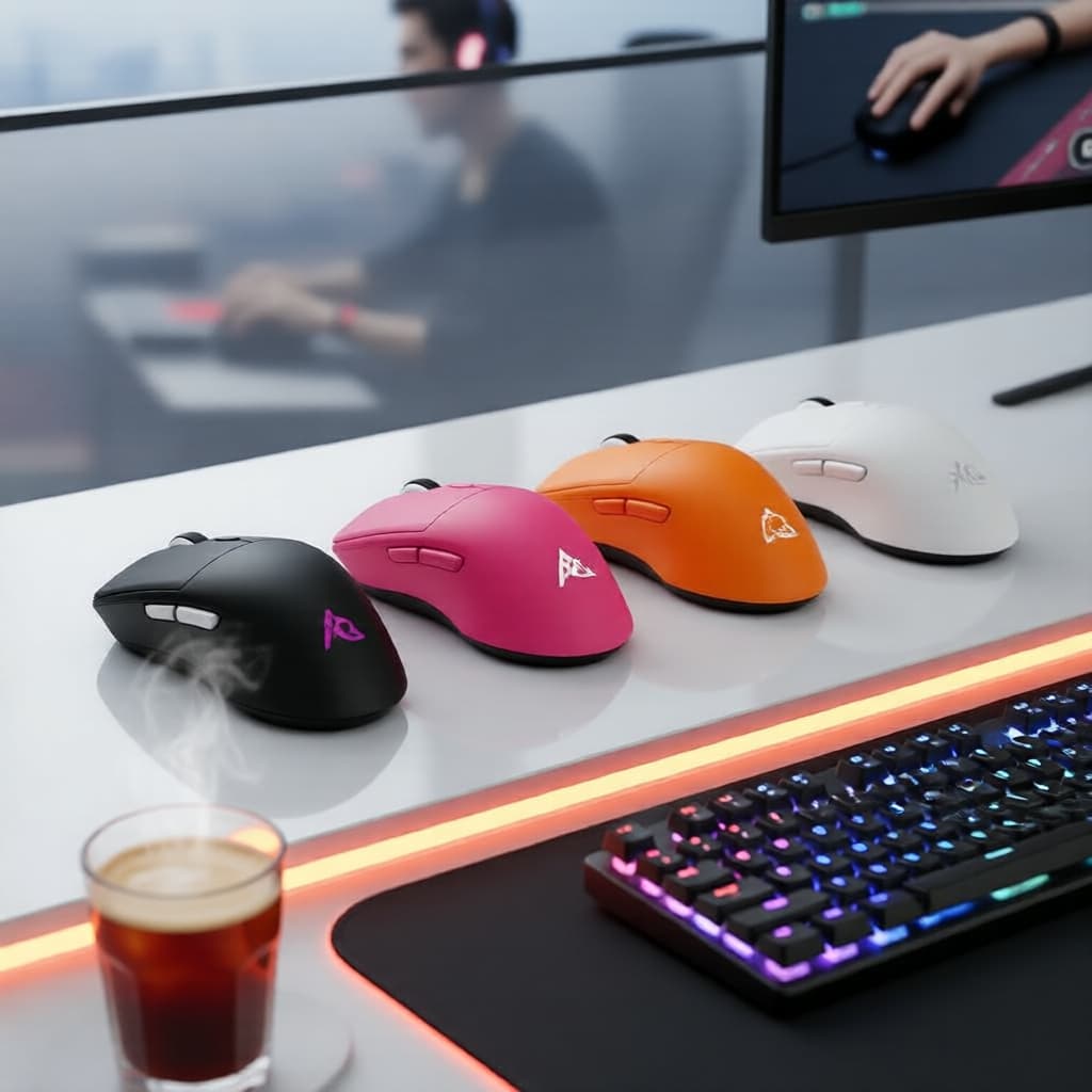 M348 Itly Mouse Para Jogos De 2 Modos Com Fio Sem Pc , Laptop , Escritório , Gamer Universal