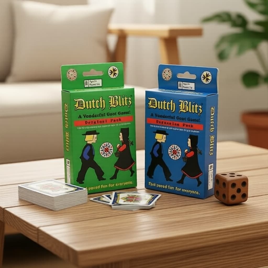 Dutch Blitz: Jogo de Cartas de Expansão, 160 cartas, 2-8 jogadores, jogo de tabuleiro para família, presente de