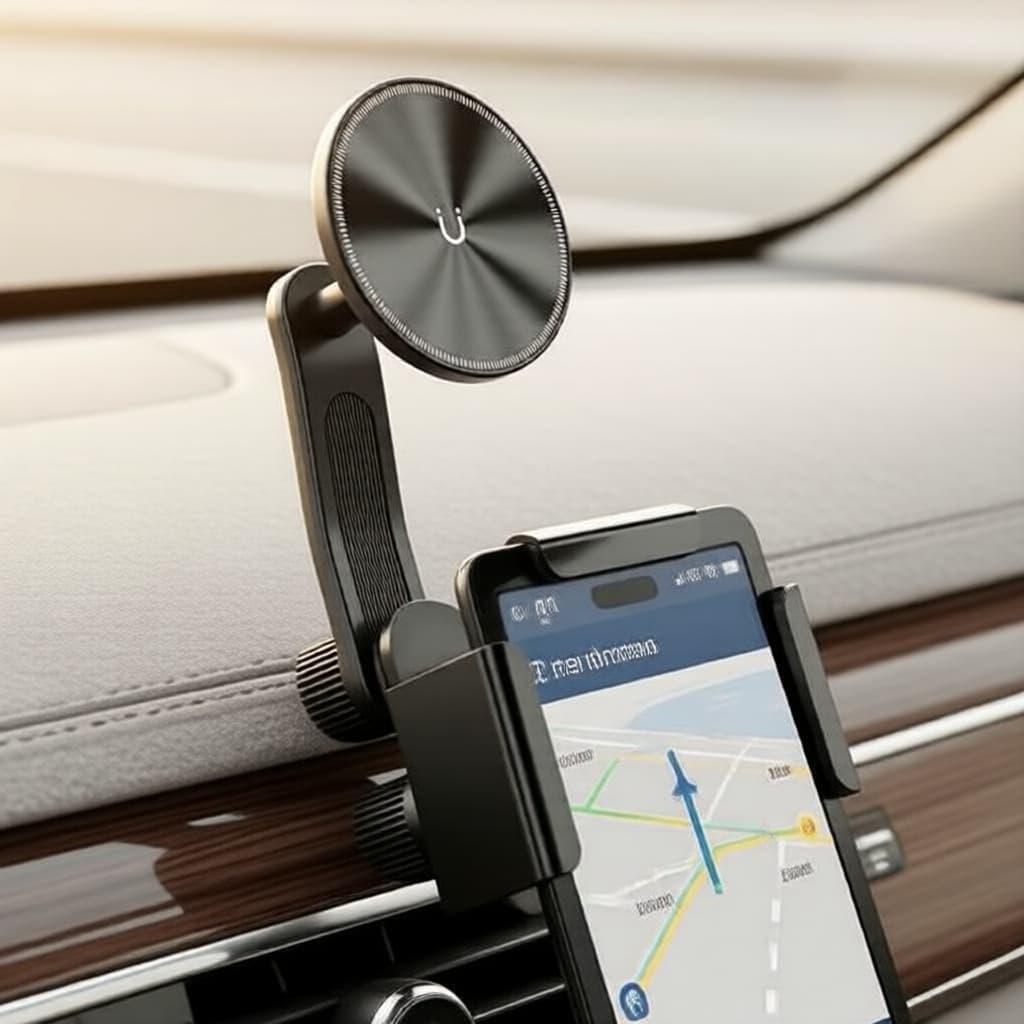 Suporte Magnético para Carro para Celular para BYD ATTO 3 e SEALION Série 6/7/M6 – Suporte para Navegação na Tela