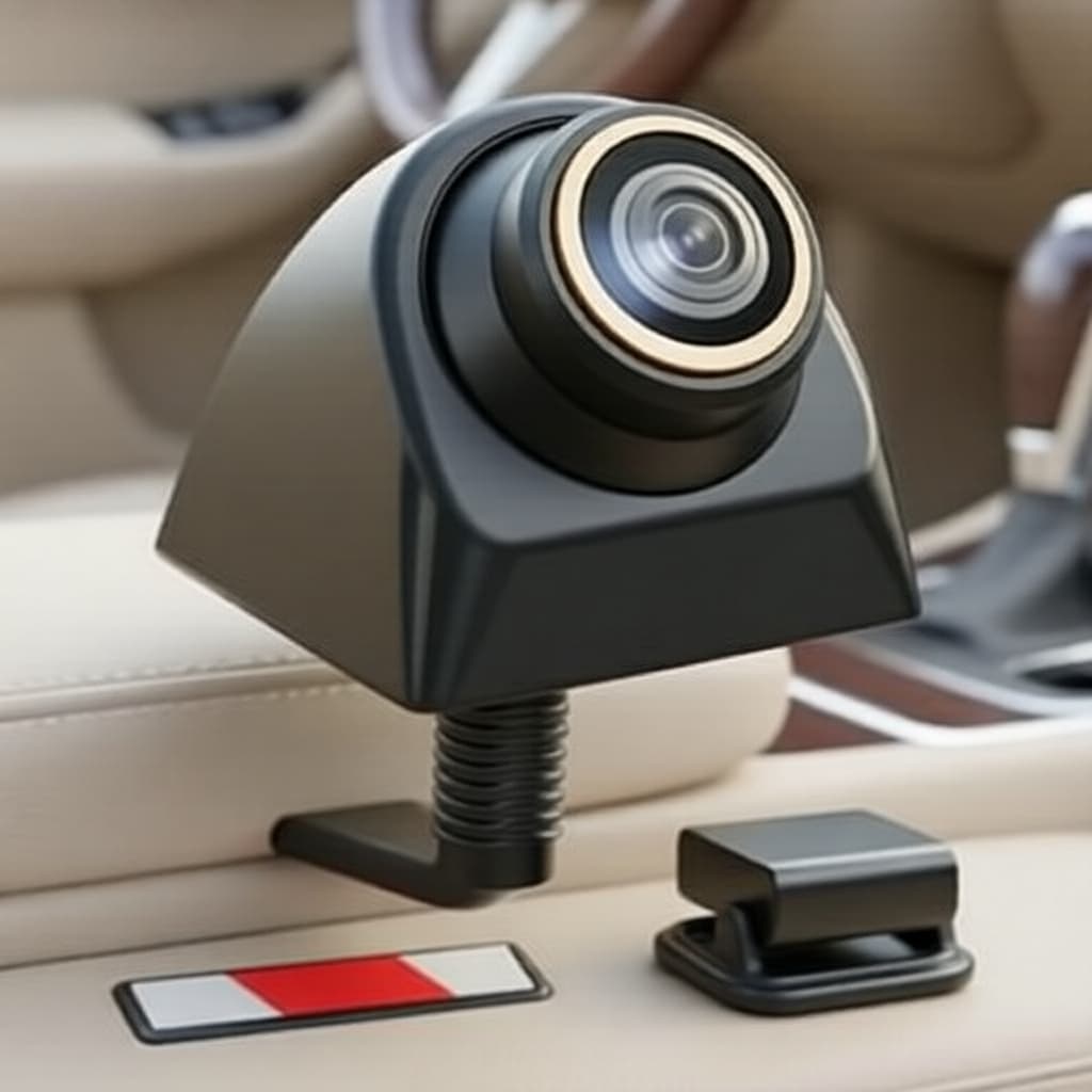 Câmera de visão traseira para carro 1080p AHD/CVBS, lente grande-angular de 170°, olho de peixe, visão noturna Full HD