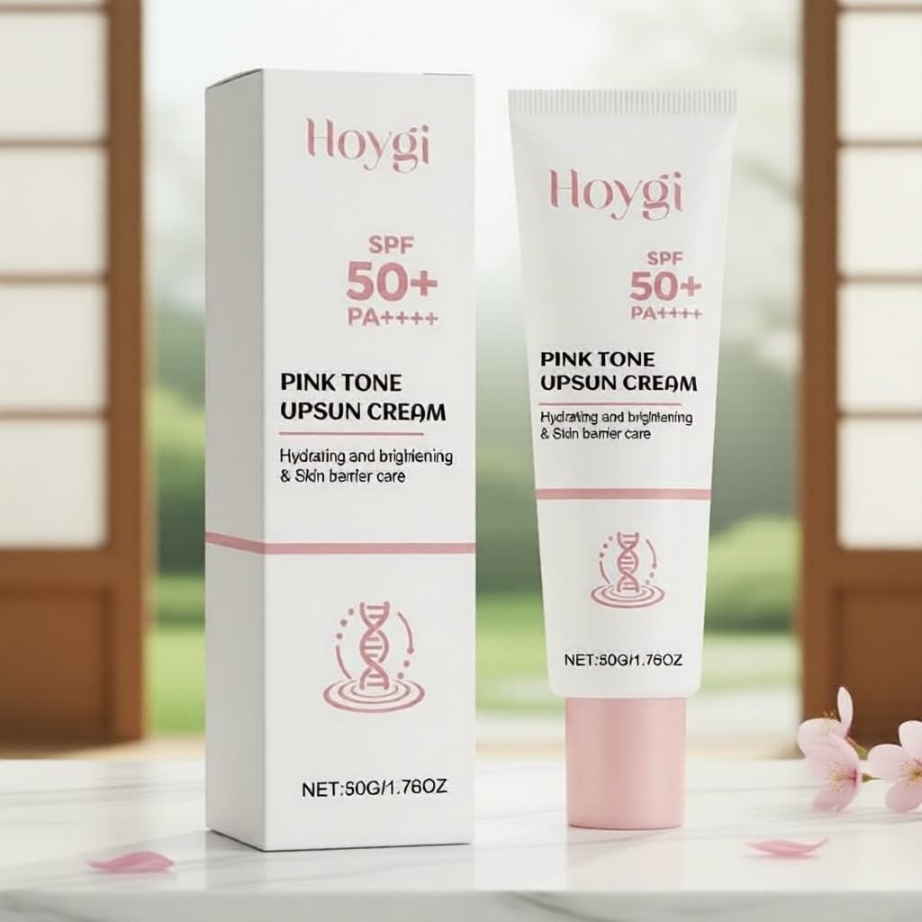 Conjunto Protetor Solar Hidratante Facial e Corporal + Clareador | Protetor Solar Facial Leve para o Dia a Dia