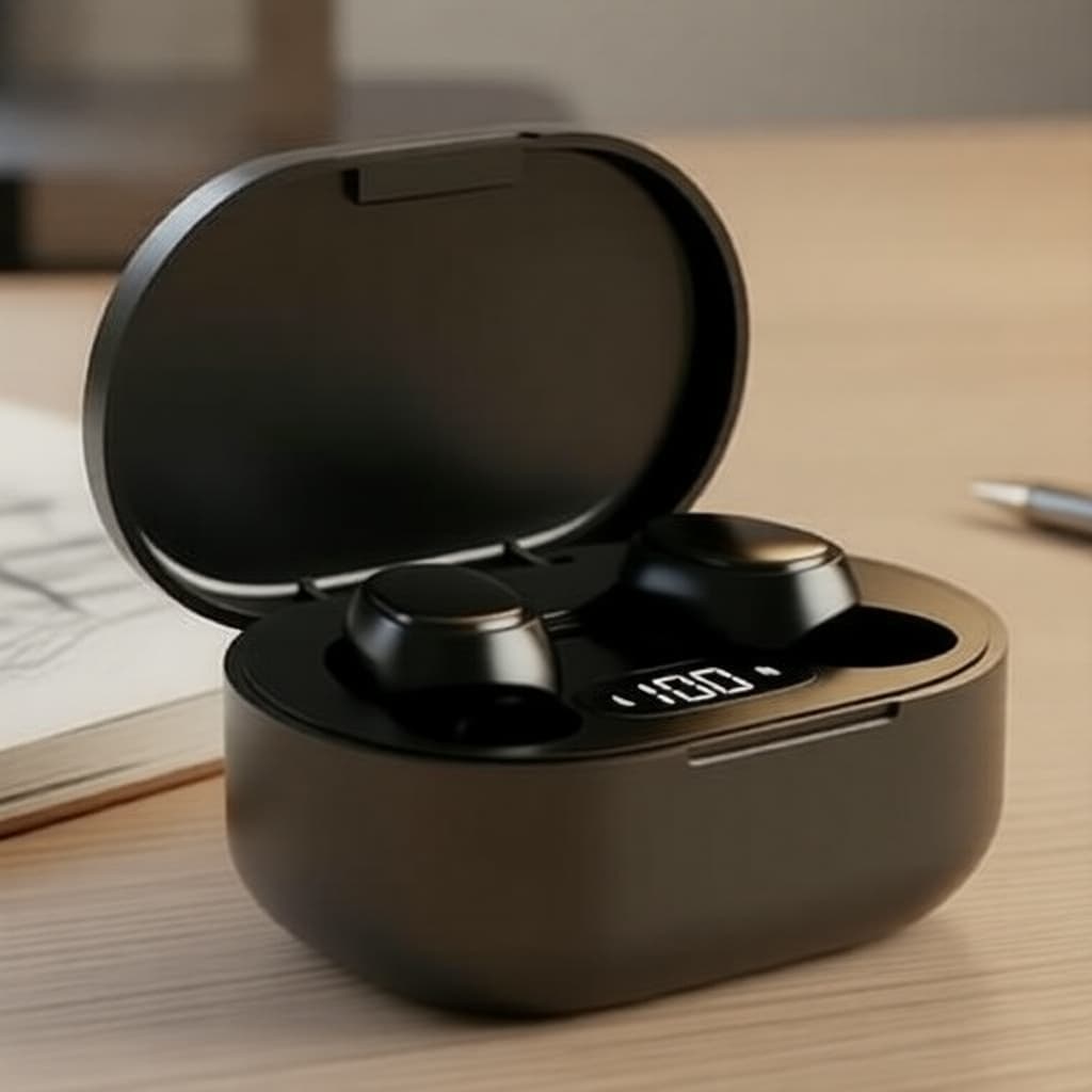 SPRISE E7S Fones de Ouvido Sem Fio Verdadeiros, Elegantes e Leves, Fones de Ouvido Bluetooth para Telefones, Fone de