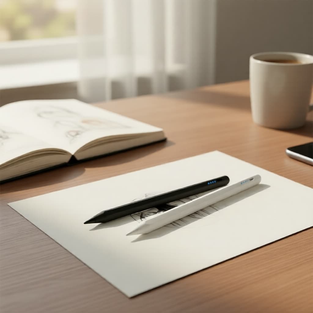 Caneta Stylus Tudo-em-Um para iOS Android Windows, Compatível com Tablets e Smartphones Samsung, Huawei e Xiaomi