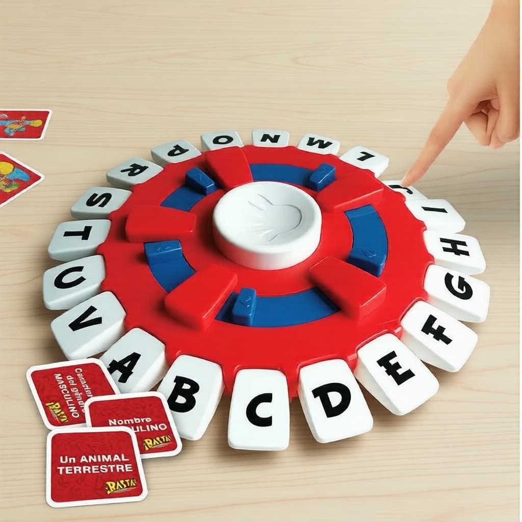 Jogo de Tabuleiro Educativo: Jogo de Palavras Proibidas, Rápido e Divertido para Famílias e Crianças, Presente de Lógica