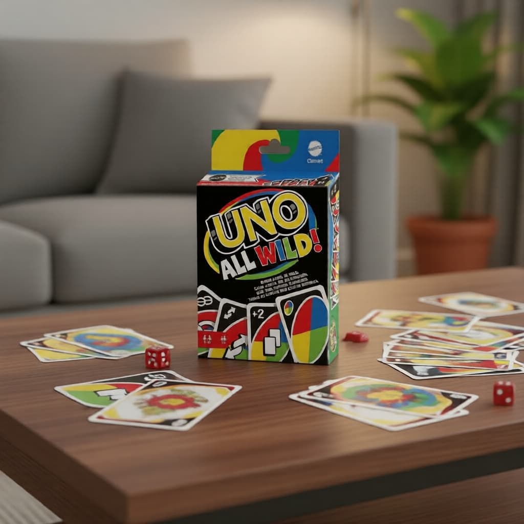 Jogo de Mesa UNO Minions – Jogo de Cartas Clássico para Família e Amigos