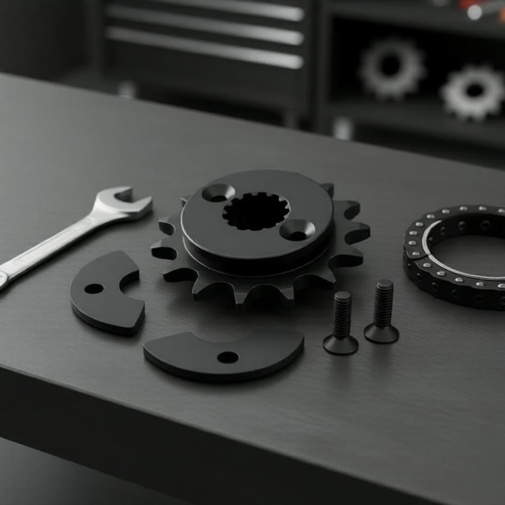 Peças de Reposição Duráveis para Sprocket e Engrenagem da Honda XR650L - Acessórios para Moto