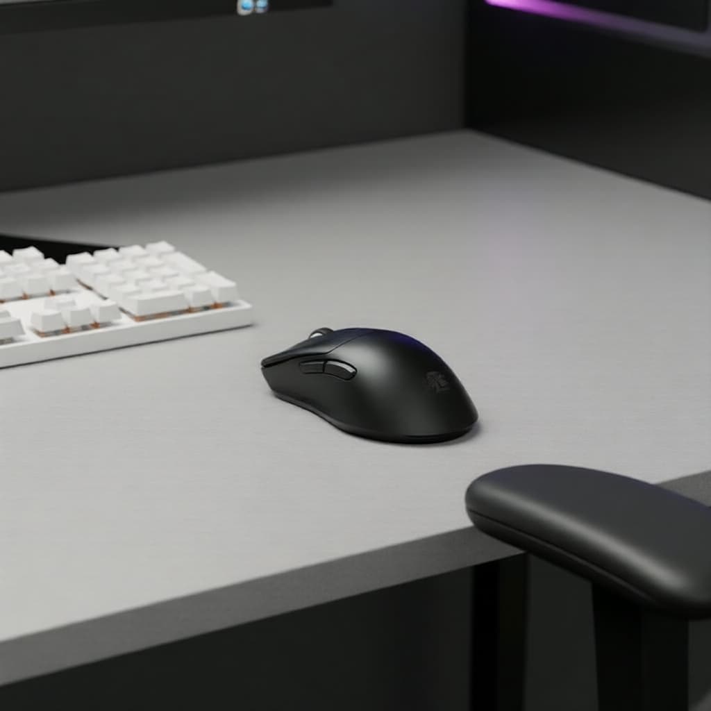 Mouse Sem Fio Attack Shark R1, 3 Modos, PAW3311, 18000 DPI, Com Fio/2.4G/BT5.2, 300 mAh, para E-sports, para Laptop e PC