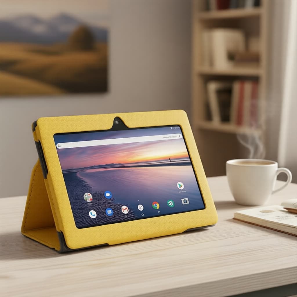 Tablet Infantil ATMPC 7 pol Android 14, 16GB (expansível a 4GB), bateria 3500mAh, controle parental