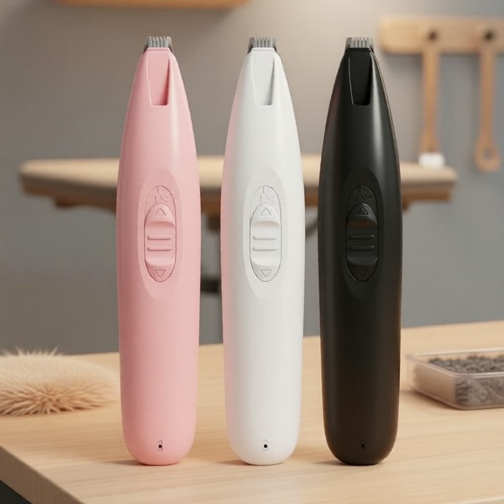 Conjunto Removedor de Pelos e Tesouras para Tosa de Cachorro: Lâminas Curvadas de Aço Inoxidável, Shampoo para Pets